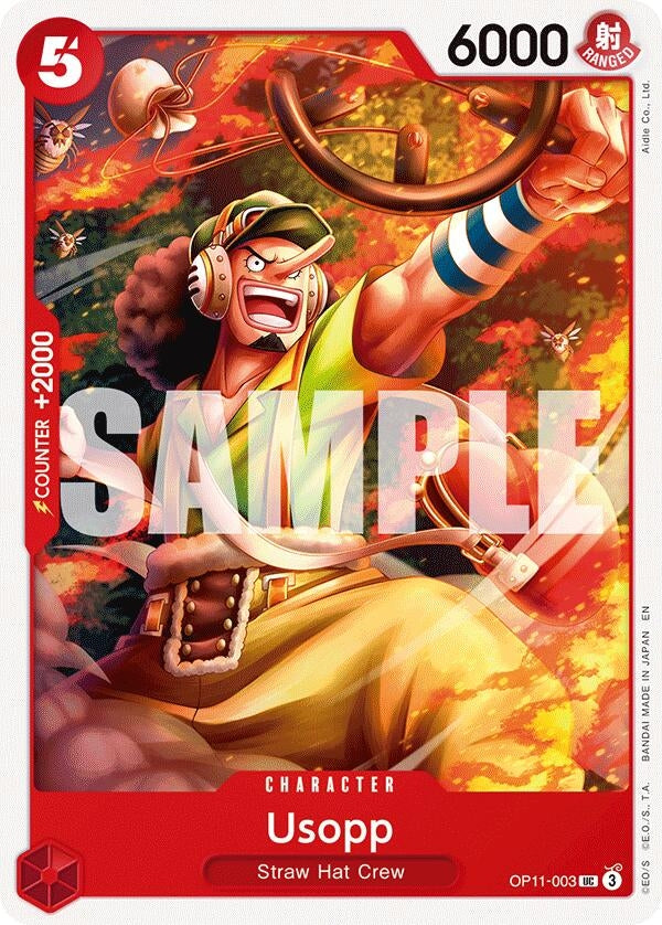 Usopp (OP11-003) (A Fist of Divine Speed)