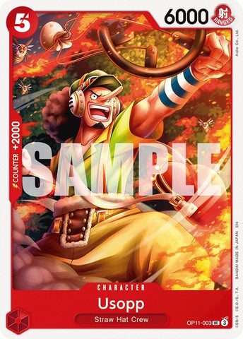 Usopp (OP11-003) (A Fist of Divine Speed)