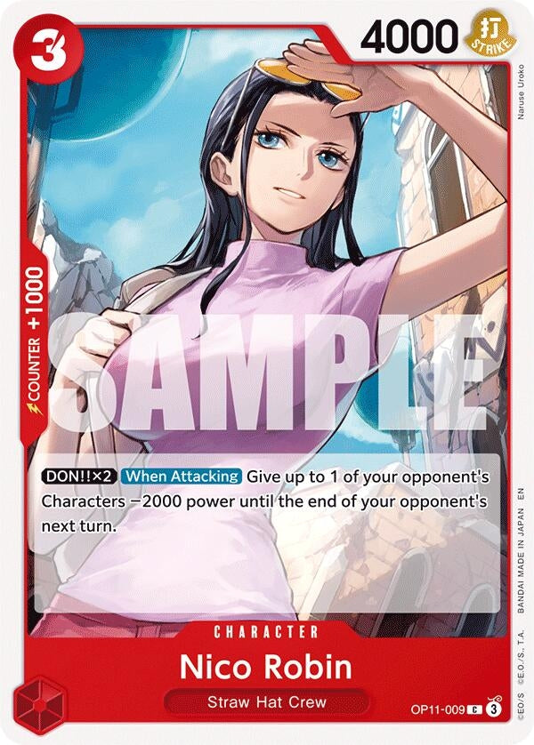 Nico Robin (OP11-009) (A Fist of Divine Speed)