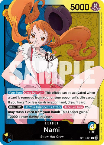 Nami (041) (OP11-041) [A Fist of Divine Speed]