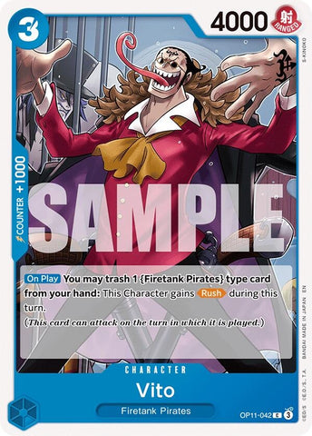 Vito (OP11-042) (A Fist of Divine Speed)