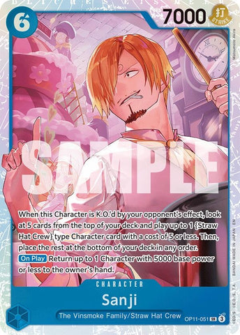 Sanji (OP11-051) [A Fist of Divine Speed]