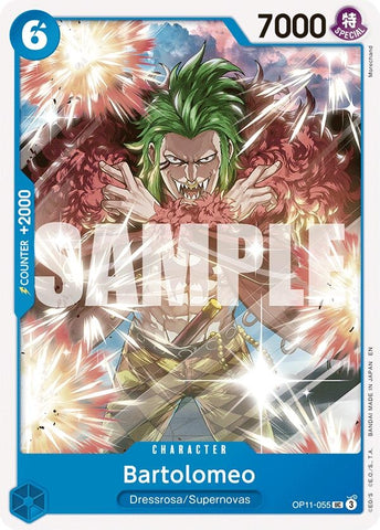Bartolomeo (OP11-055) (A Fist of Divine Speed)
