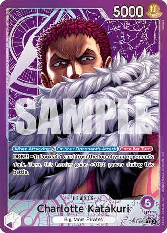 Charlotte Katakuri (062) (Alternate Art) (OP11-062) (A Fist of Divine Speed)