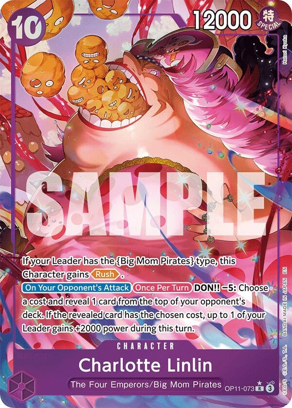 Charlotte Linlin (Alternate Art) (OP11-073) [A Fist of Divine Speed]