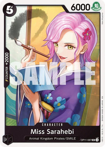 Miss Sarahebi (OP11-087) (A Fist of Divine Speed)