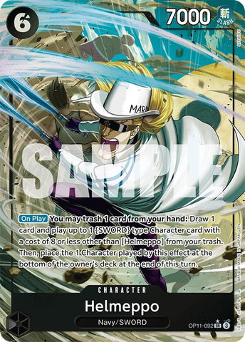 Helmeppo (Alternate Art) (OP11-092) (A Fist of Divine Speed)