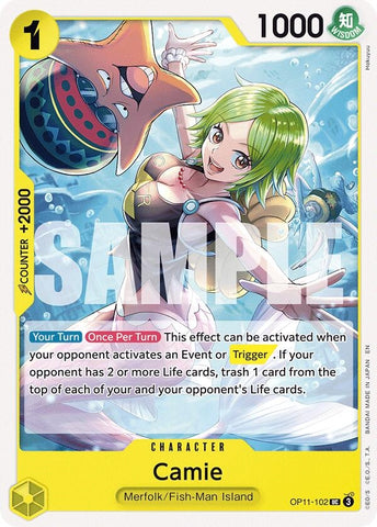 Camie (OP11-102) (A Fist of Divine Speed)