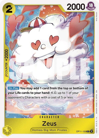 Zeus (OP11-106) (A Fist of Divine Speed)