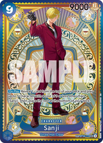 Sanji (SP) (OP06-119) (A Fist of Divine Speed)