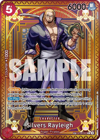 Silvers Rayleigh (SP) (OP09-005) (A Fist of Divine Speed)