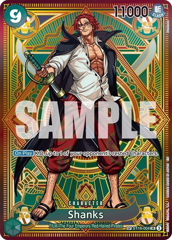 Shanks (SP) (ST16-004) (A Fist of Divine Speed)
