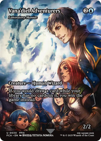 Image for Vana'diel Adventurers - Laboratory Maniac (Showcase) (30) (FINAL FANTASY: Through the Ages) - Magic: The Gathering