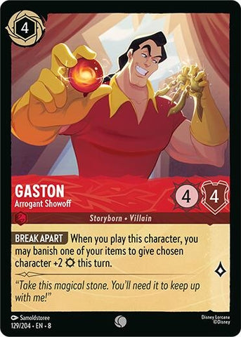 Gaston - Arrogant Showoff (129/204) (Reign of Jafar)