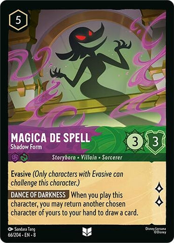 Magica De Spell - Shadow Form (66/204) (Reign of Jafar)