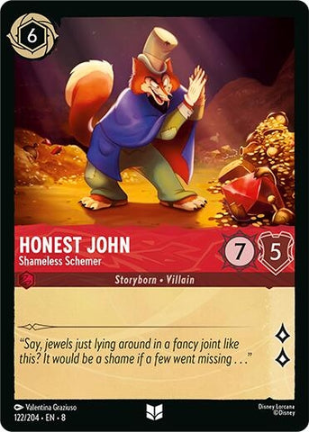 Honest John - Shameless Schemer (122/204) (Reign of Jafar)