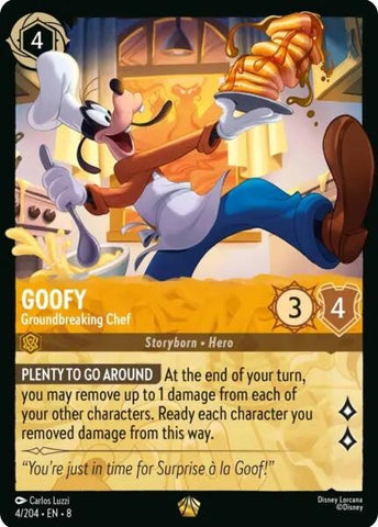 Goofy - Groundbreaking Chef (4/204) (Reign of Jafar)