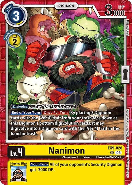 Nanimon (EX9-028 U) (Versus Monsters)