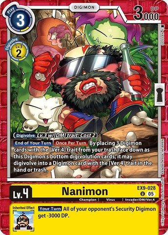 Nanimon (EX9-028 U) (Versus Monsters)
