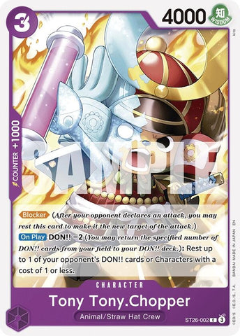 Tony Tony.Chopper (ST26-002) [Starter Deck 26: PURPLE/BLACK Monkey.D.Luffy]