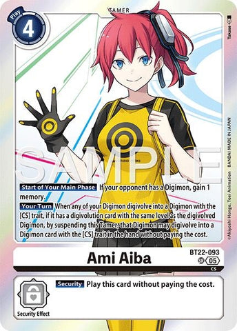 Ami Aiba (BT22-093 SR) (Cyber Eden)
