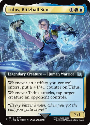 Image for Tidus, Blitzball Star (Extended Art) (246) (FINAL FANTASY) - Magic: The Gathering