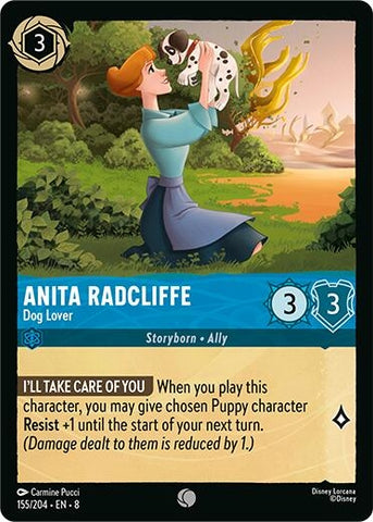 Anita Radcliffe - Dog Lover (155/204) (Reign of Jafar)