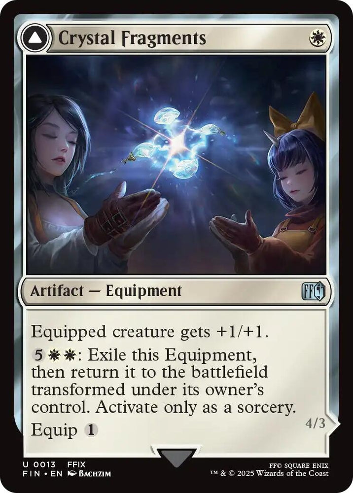 Image for Crystal Fragments (13) (FINAL FANTASY) - Magic: The Gathering