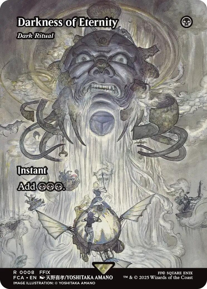 Image for Darkness of Eternity - Dark Ritual (Showcase) (8) (FINAL FANTASY: Through the Ages) - Magic: The Gathering