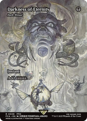 Image for Darkness of Eternity - Dark Ritual (Showcase) (8) (FINAL FANTASY: Through the Ages) - Magic: The Gathering