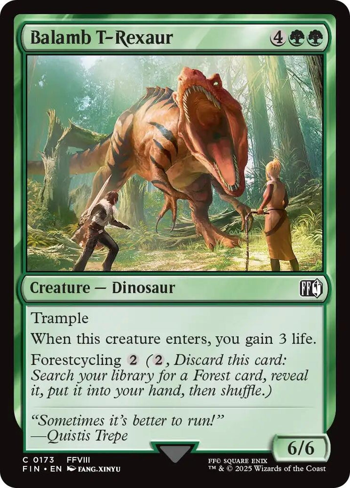 Image for Balamb T-Rexaur (173) (FINAL FANTASY) - Magic: The Gathering