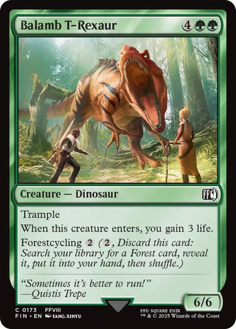 Image for Balamb T-Rexaur (173) (FINAL FANTASY) - Magic: The Gathering