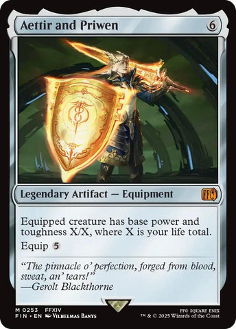 Image for Aettir and Priwen (253) (FINAL FANTASY) - Magic: The Gathering