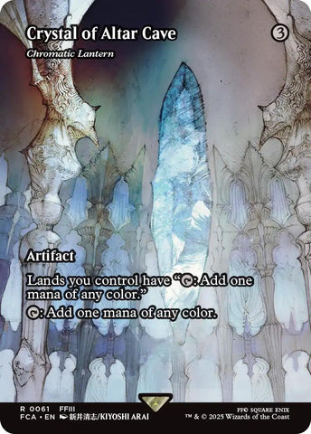 Image for Crystal of Altar Cave (Showcase) (61) (FINAL FANTASY: Through the Ages) - Magic: The Gathering