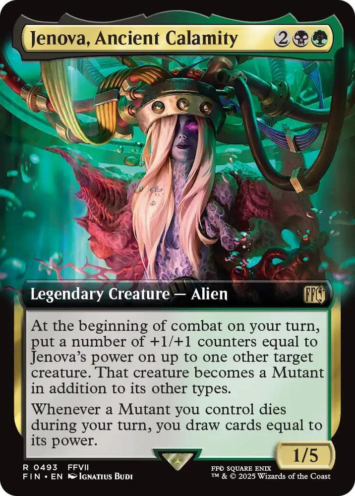 Image for Jenova, Ancient Calamity (Extended Art) (228) (FINAL FANTASY) - Magic: The Gathering
