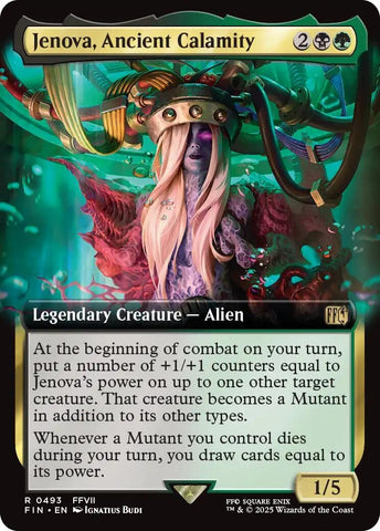 Image for Jenova, Ancient Calamity (Extended Art) (228) (FINAL FANTASY) - Magic: The Gathering