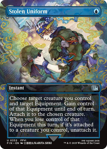 Image for Stolen Uniform (Borderless) (332) (FINAL FANTASY) - Magic: The Gathering