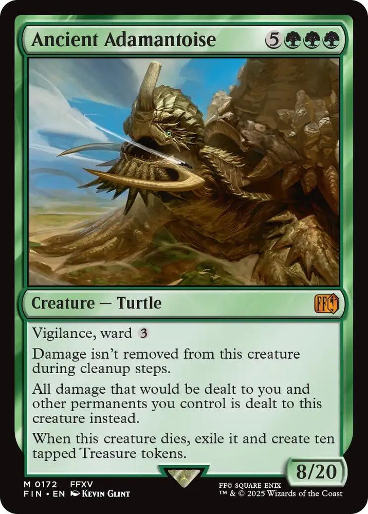 Image for Ancient Adamantoise (172) (FINAL FANTASY) - Magic: The Gathering