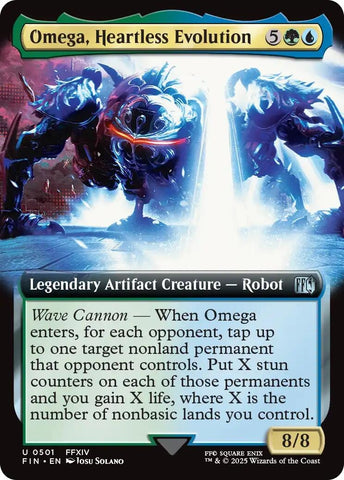 Image for Omega, Heartless Evolution (Extended Art) (501) (FINAL FANTASY) - Magic: The Gathering