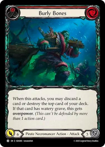 Burly Bones (Red) (SEA065) (High Seas)