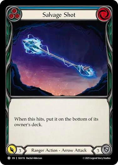 Salvage Shot (Blue) (SEA116) (High Seas)