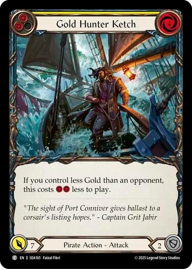 Gold Hunter Ketch (SEA165) (High Seas)