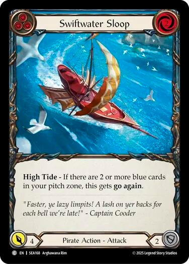 Swiftwater Sloop (Blue) (SEA168) (High Seas)