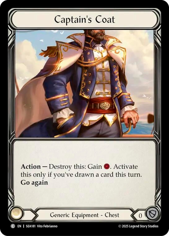 Captain's Coat (SEA181) (High Seas)