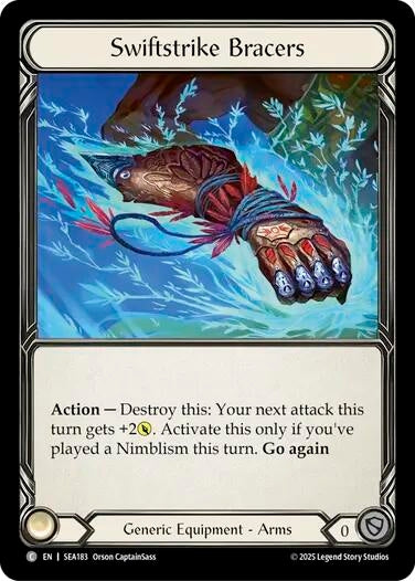 Swiftstrike Bracers (SEA183) (High Seas)