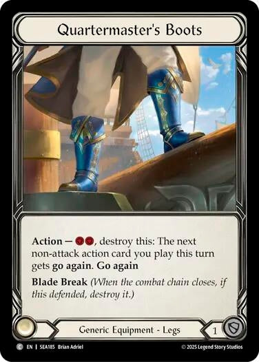 Quartermaster's Boots (SEA185) (High Seas)