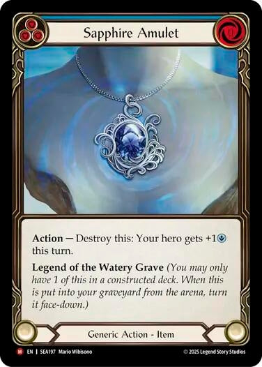 Sapphire Amulet (SEA197) [High Seas]