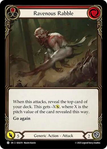 Ravenous Rabble (Red) (SEA219) (High Seas)