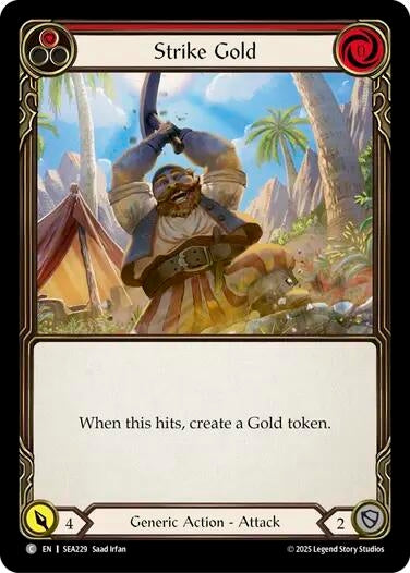 Strike Gold (Red) (SEA229) (High Seas)