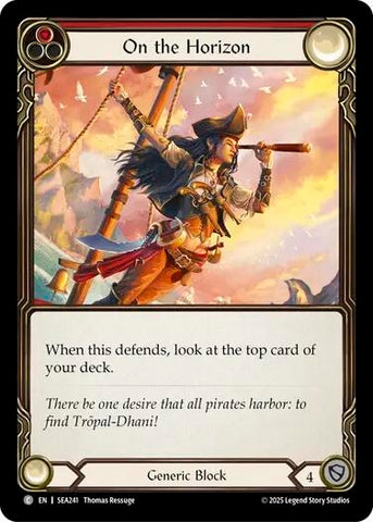 On the Horizon (Red) (SEA241) (High Seas)